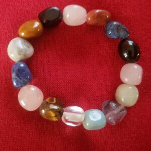 Stone bracelet colorful.